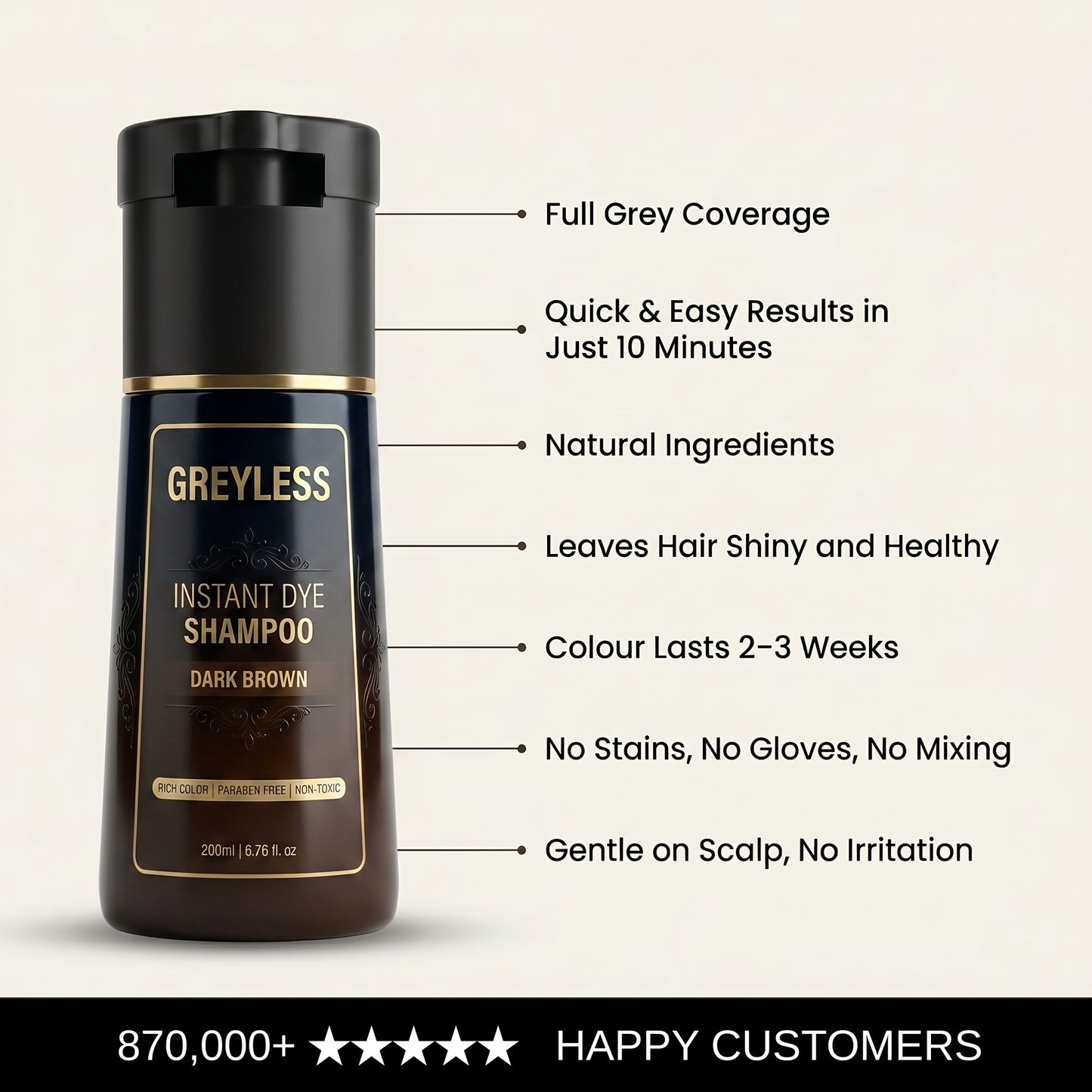 Instant Dye Shampoo